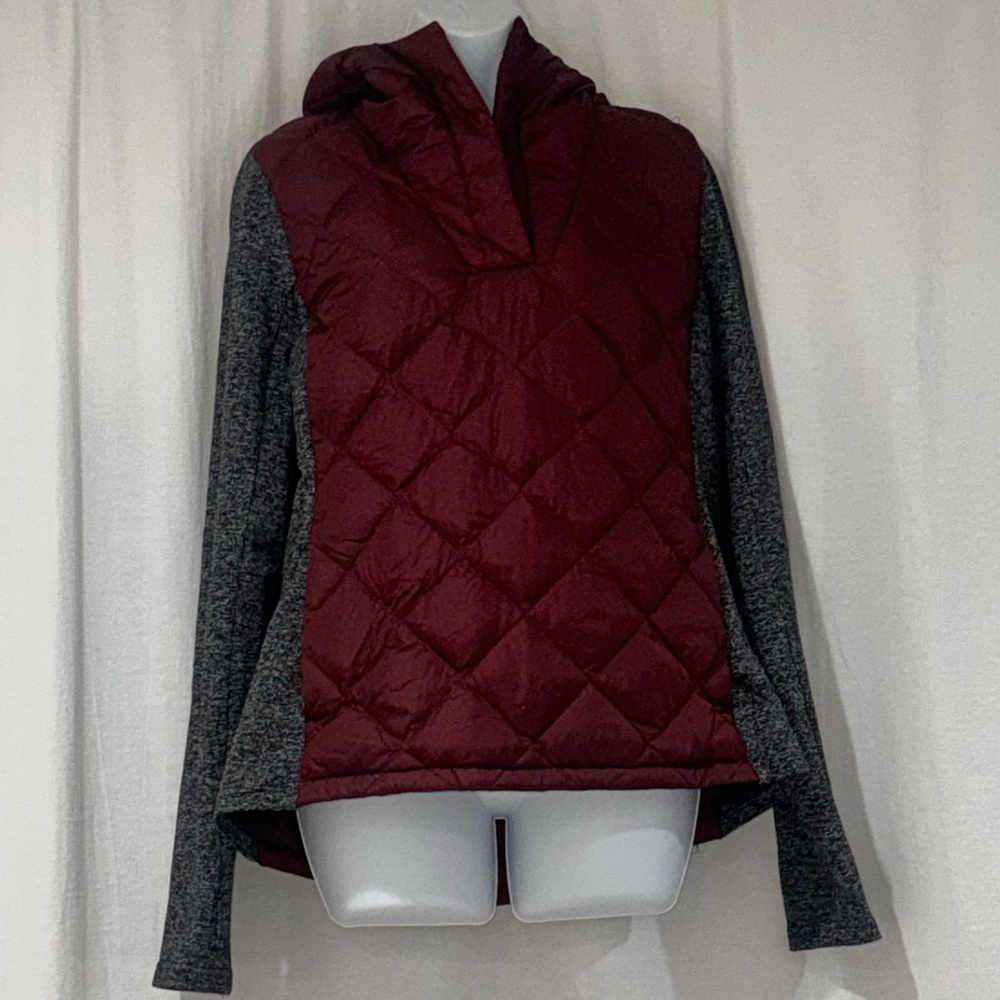 The North Face Mashup
Jacket Womens Large
Burgundy 550 Down
Pullover Hood Coat